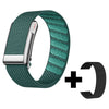 Bearscome ECG blood glucose blood oxygen Uric acid cholesterol monitoring Smart Bracelet Long Battery Life - Evergreen+ An extra random color watch strap