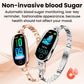 Bearscome Blood Sugar Blood Pressure monitoring Luxury Diamond Design Fashion Smartwatch