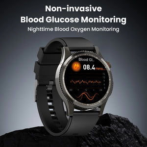 Bearscome H9 ECG blood glucose Uric acid cholesterol Stress monitoring Smartwatch