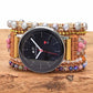 Imperial Stone Bead Hand-Woven strap With Bohemian Style