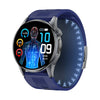 Bearscome Max 6 High-end Flagship Air Pump Blood Pressure ECG Blood Sugar Blood Oxygen Monitoring SmartWatch - Blue