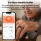 Bearscome R09 Blood Glucose ECG/EKG Blood Pressure Monitoring AI Health Analysis Smart Ring