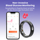 Bearscome R08 Blood Glucose ECG/EKG Blood Pressure Monitoring AI Health Analysis Smart Ring