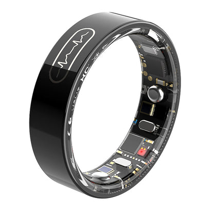 Bearscome R09 Blood Glucose ECG/EKG Blood Pressure Monitoring AI Health Analysis Smart Ring