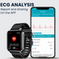 Bearscome CFDA RIG With ECG Blood Oxygen Sleep Monitoring Health Sports SmartWatch