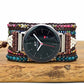 Imperial Stone Bead Hand-Woven strap With Bohemian Style