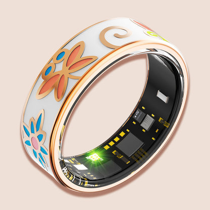 Bearscome R03 Blood Sugar Blood Pressure Blood oxygen HRV Sleep Monitoring Waterproof Smart Ring