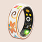 Bearscome R10 Colour Enamels Blood Sugar Blood Pressure Blood oxygen Sleep Monitoring Waterproof Smart Ring