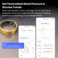 Bearscome R03 Blood Sugar Blood Pressure Blood oxygen HRV Sleep Monitoring Waterproof Smart Ring